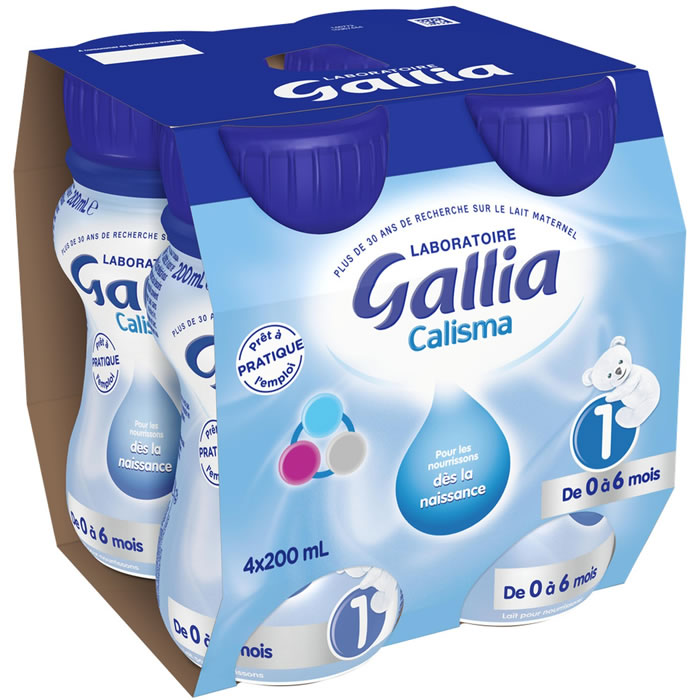 GALLIA Calisma Lait 1er âge liquide naissance/6 mois