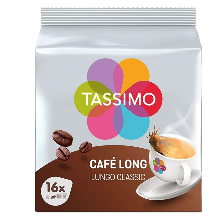 TASSIMO Dosettes de café allongé classique