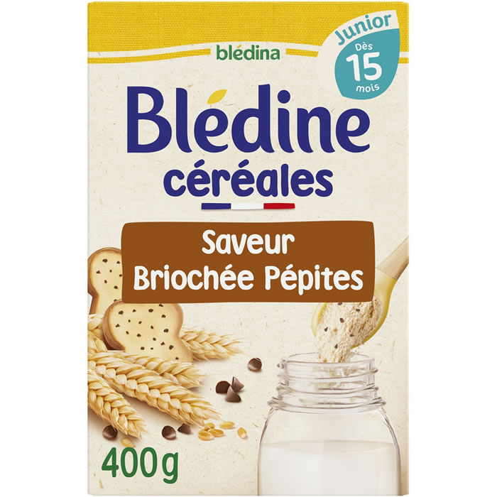 BLEDINA Blédine Céréales en poudre saveur pépite de chocolat dès 15 mois