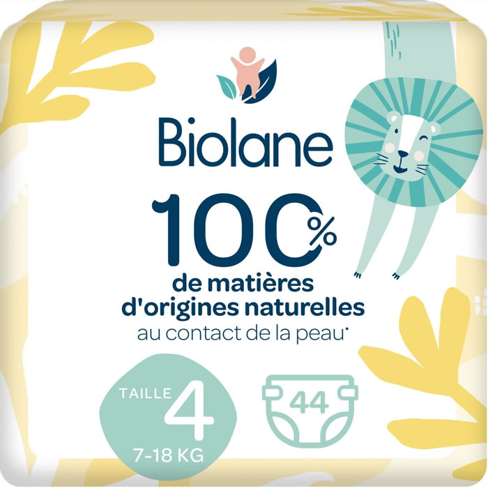 BIOLANE Couches taille 4 (7-18 kg)