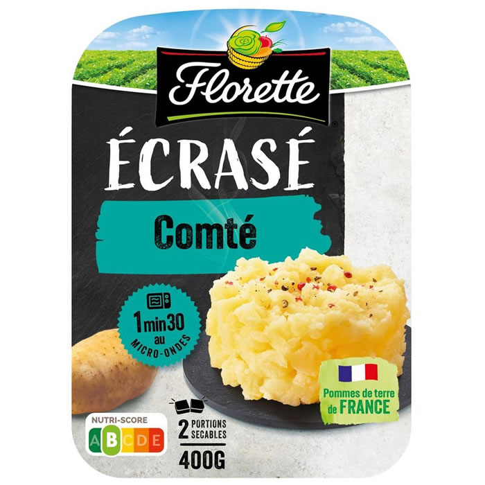 FLORETTE Ecrasé de pommes de terre au comté