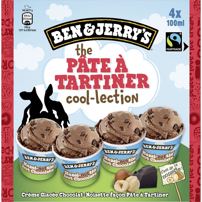 BEN & JERRY'S Cool-lection Mini crème glacée au chocolat noisette