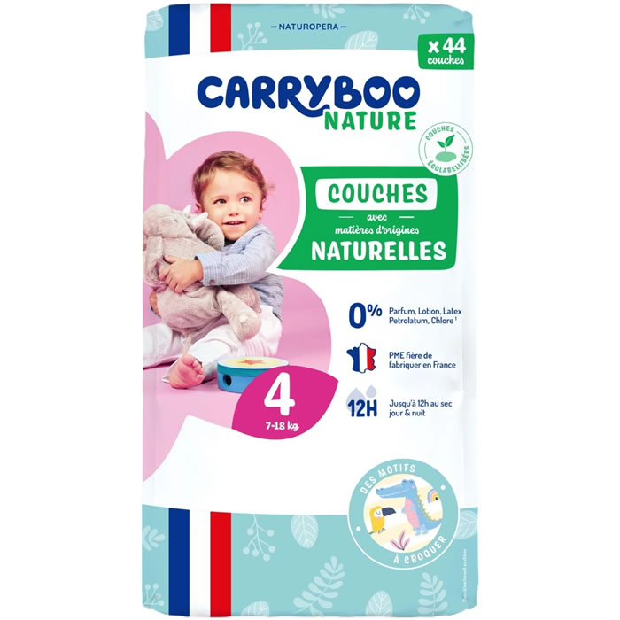 CARRYBOO Nature Couches écologiques taille 4 (7-15 kg)