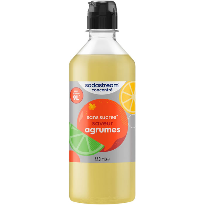 SODASTREAM Concentré saveur agrumes sans sucres