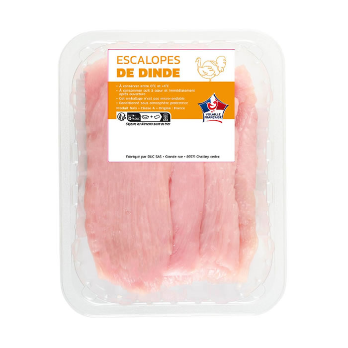 AUCHAN Escalopes de dinde
