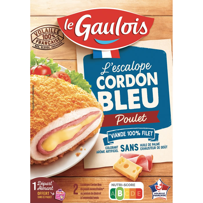 LE GAULOIS Cordons bleus de poulet