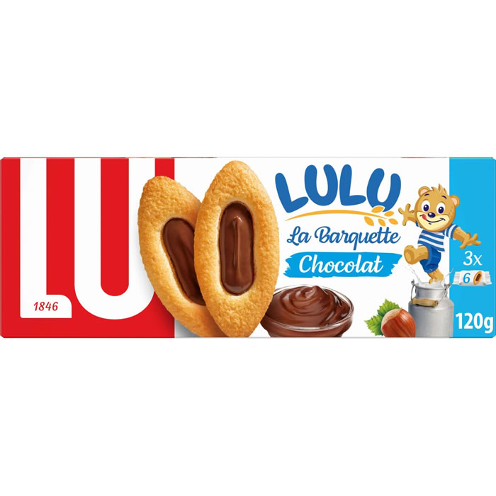 LU Lulu Barquettes nappés au chocolat