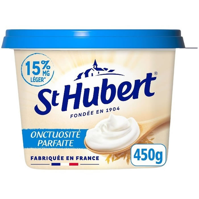 ST HUBERT Aide culinaire à base de lait et d'huile végétale 15% M.G