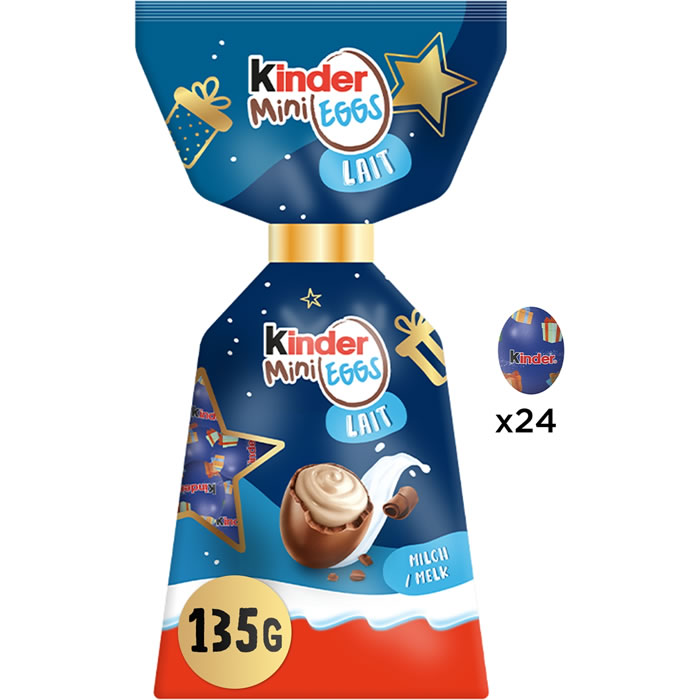 KINDER Mini Eggs Petits oeufs au chocolat au lait