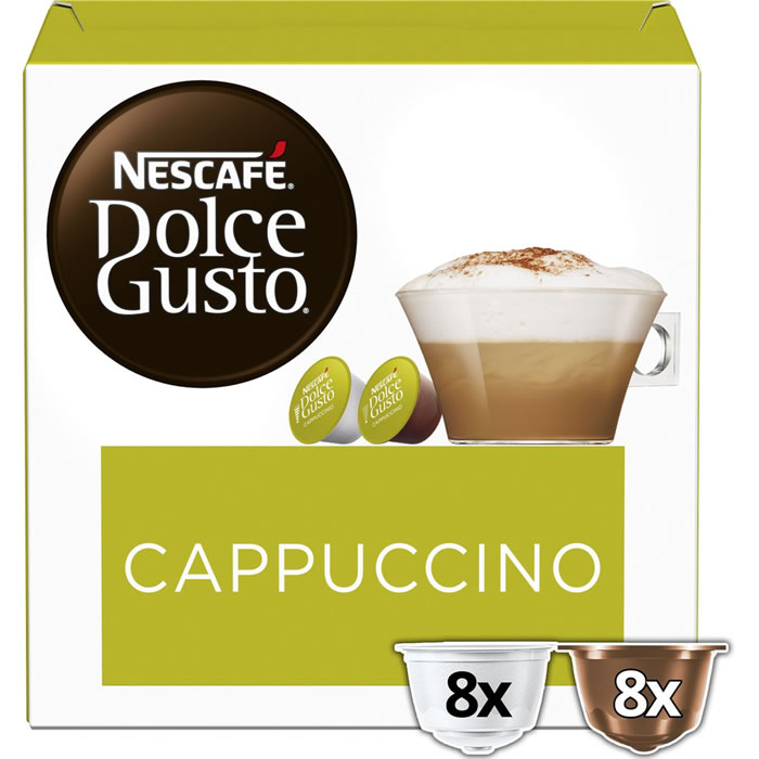 NESCAFE Dolce Gusto Capsules de café cappuccino