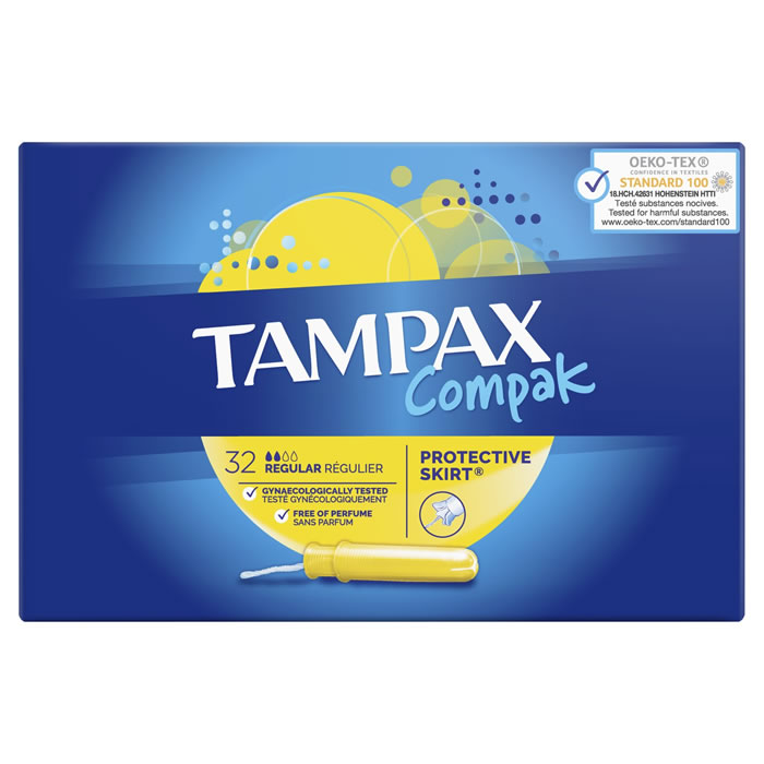 TAMPAX Compak Tampon avec applicateur regular