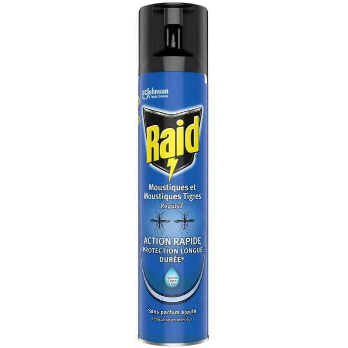RAID Aérosol anti-moustiques tigres