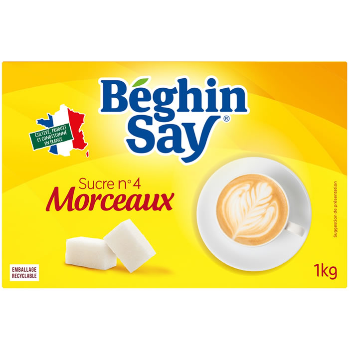 BEGHIN SAY Sucre blanc en morceaux