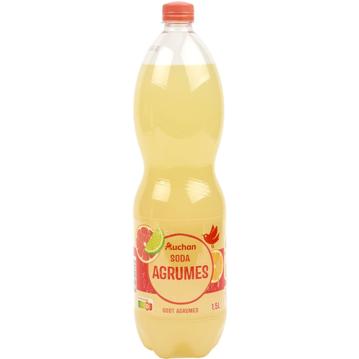 AUCHAN Soda Agrumes