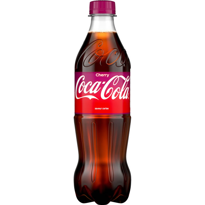 COCA-COLA Cherry Boisson gazeuse aux extraits végétaux cerise