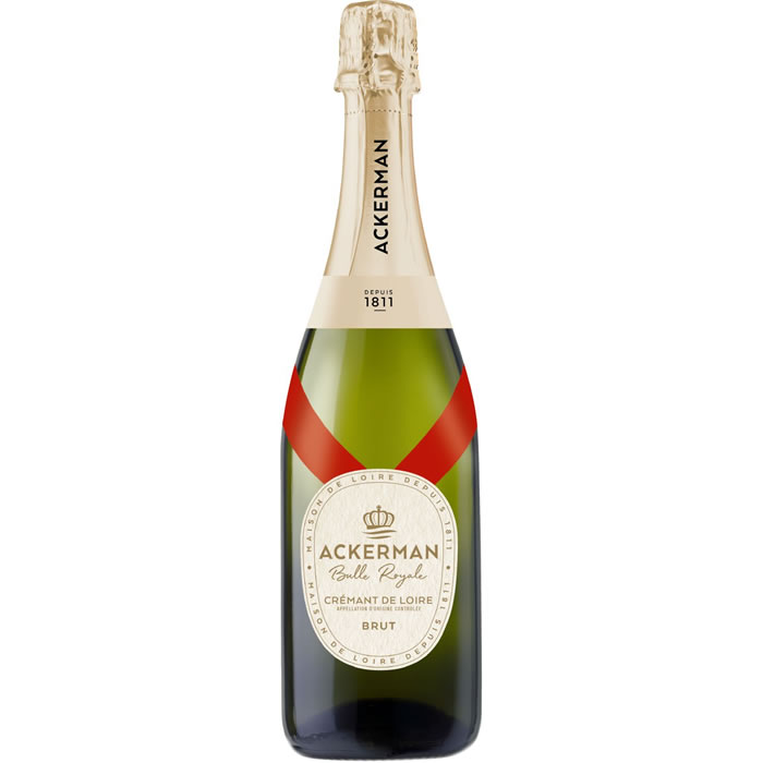 CREMANT DE LOIRE Ackerman Vin blanc effervescent brut AOP