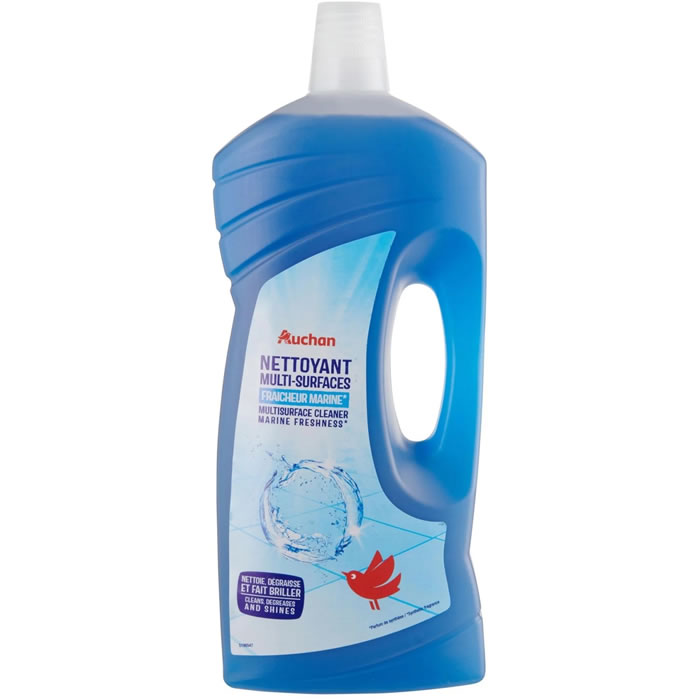 AUCHAN Nettoyant multi-surfaces fraîcheur marine