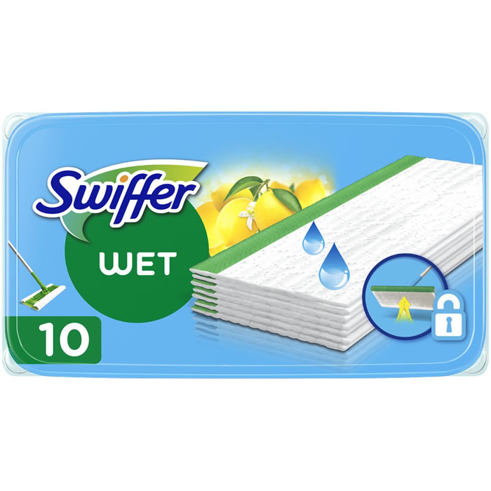 SWIFFER Wet Lingettes pour balai anti-poussière