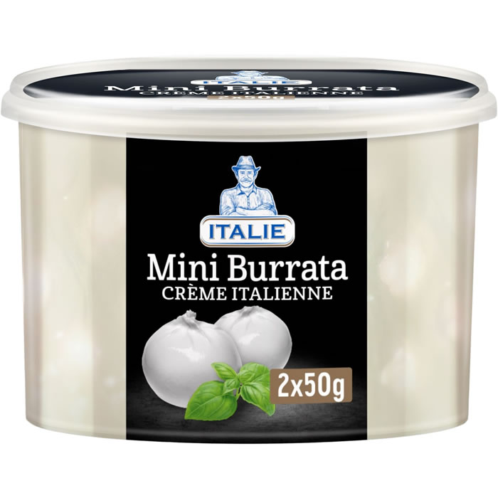 ITALIE Mini burrata crème italienne