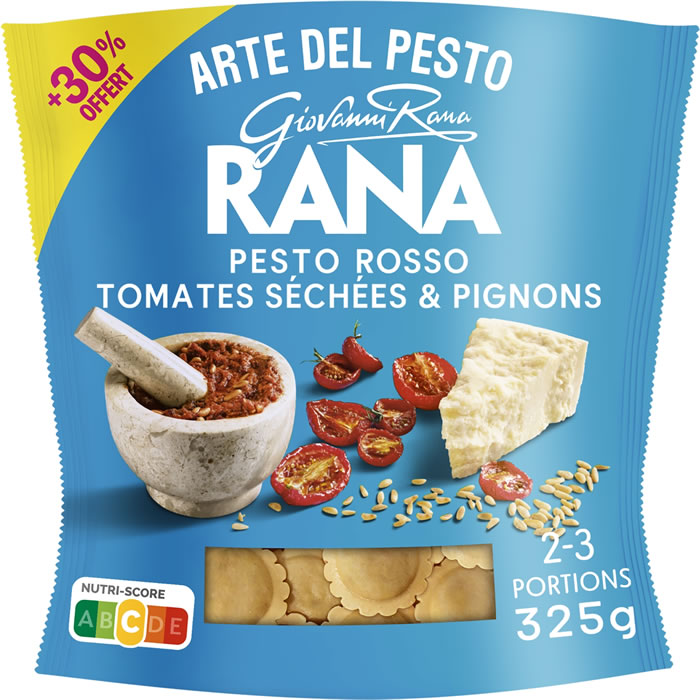 GIOVANNI RANA Girasoli au pesto rosso, tomate séchées et pignons
