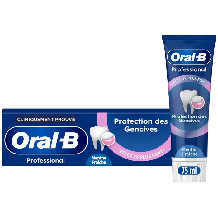 ORAL-B Professional Dentifrice protection des gencives à la menthe fraîche