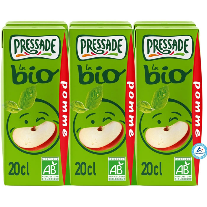 PRESSADE Briquettes nectar de pomme bio