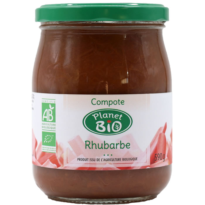 PLANET BIO Dessert rhubarbe bio