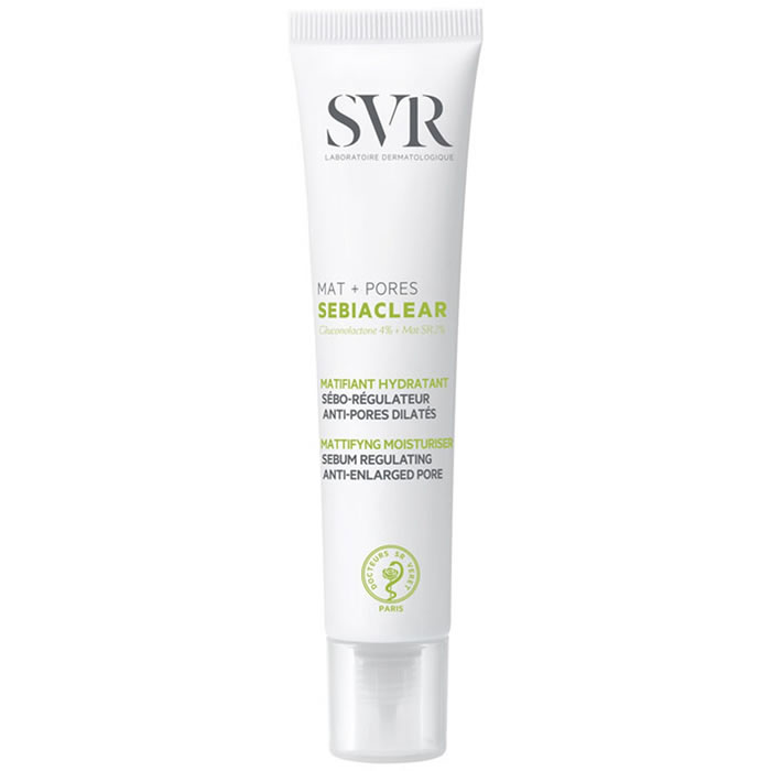 SVR Sebiaclear Crème matifiante anti imperfections, sébo-régulateur