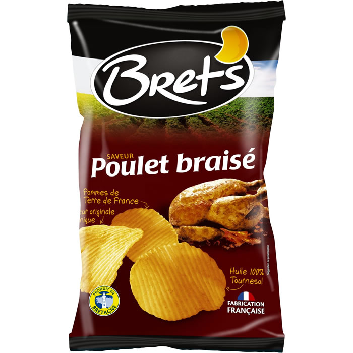 BRET'S Chips saveur poulet braisé