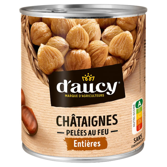 D'AUCY Châtaignes pelées entières