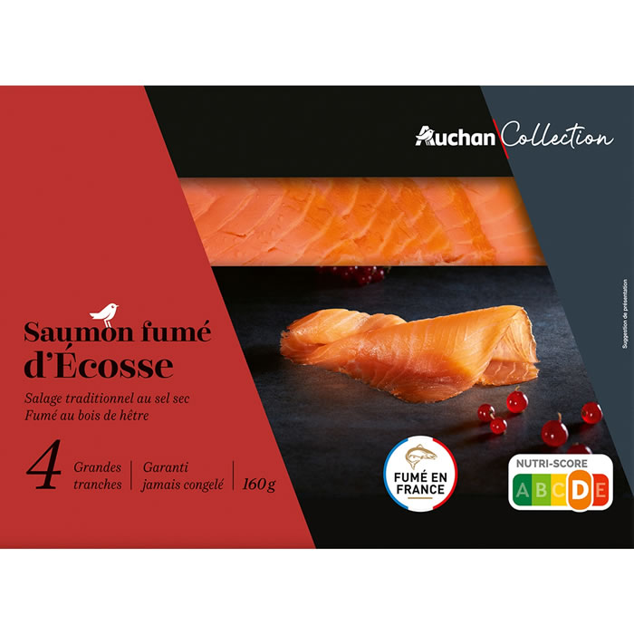 AUCHAN Collection Saumon fumé d'Ecosse