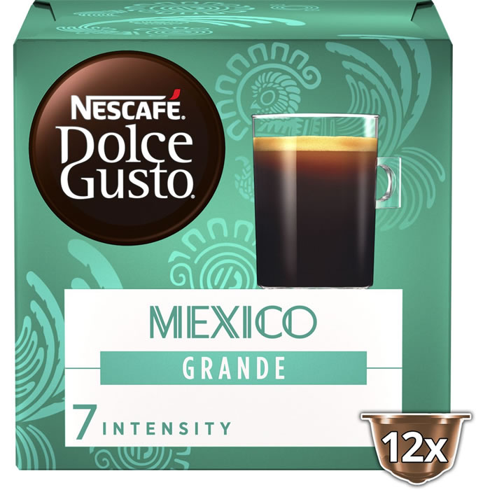NESCAFE Dolce Gusto Capsules de café du Mexique bio N°7