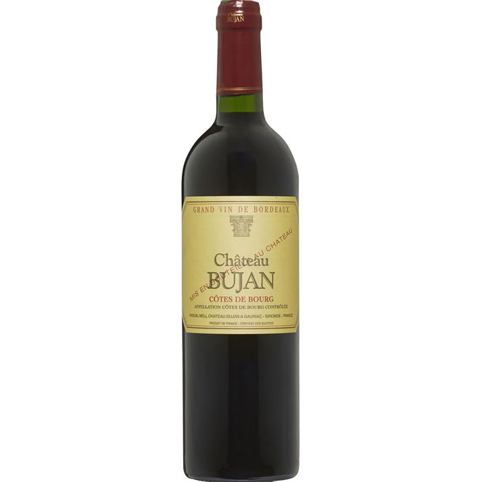CÔTES DE BOURG Château Bujan 2017 - Vin rouge
