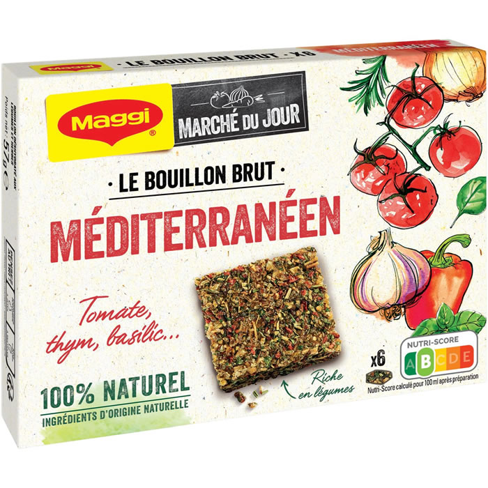 MAGGI Bouillon de légumes méditerranéen