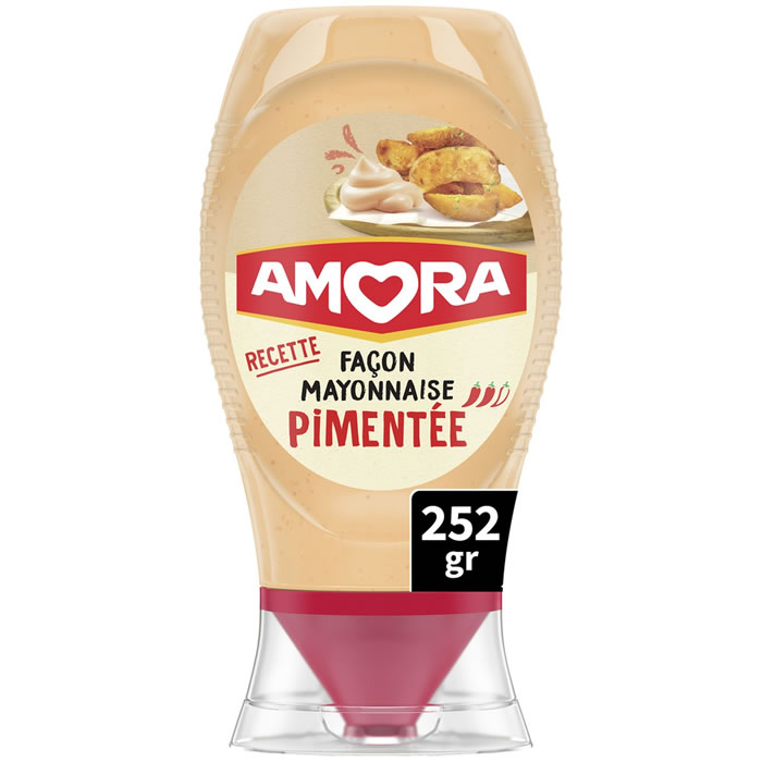 AMORA Sauce pimentée façon mayonnaise