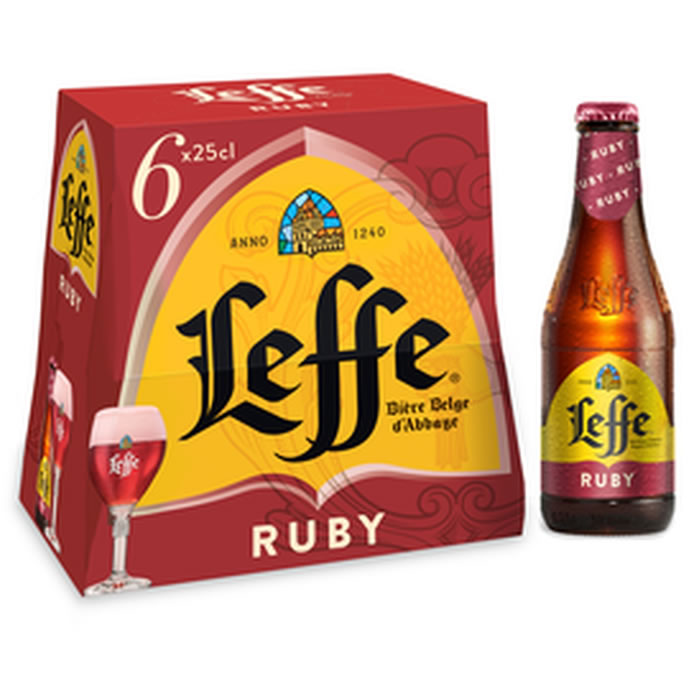 LEFFE Ruby Bière aux fruits rouges