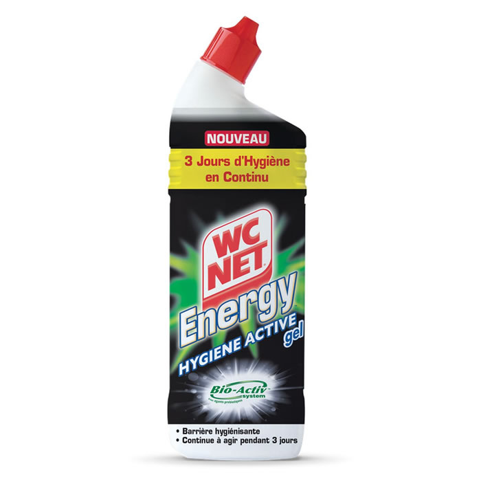 WC NET Energy Gel nettoyant cuvette Hygiène active