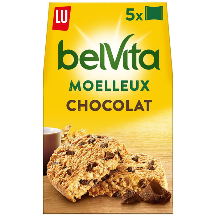 LU Belvita Biscuits moelleux aux pépites de chocolat