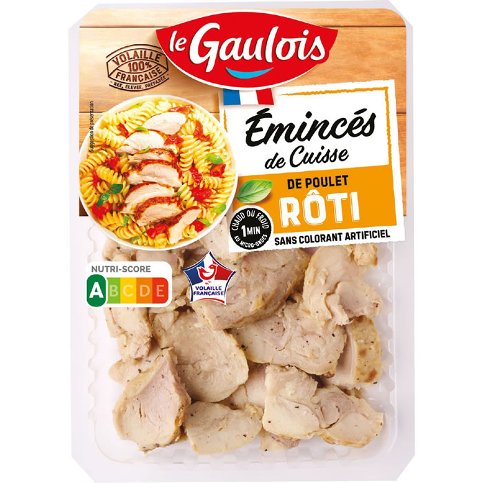 LE GAULOIS Emincés de cuisses de poulet rôti