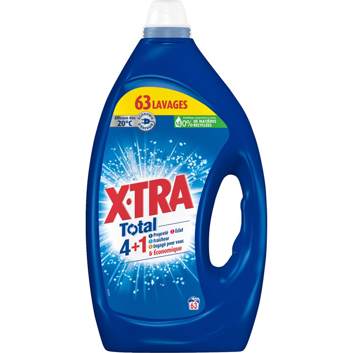 X-TRA Total Lessive liquide 4en1