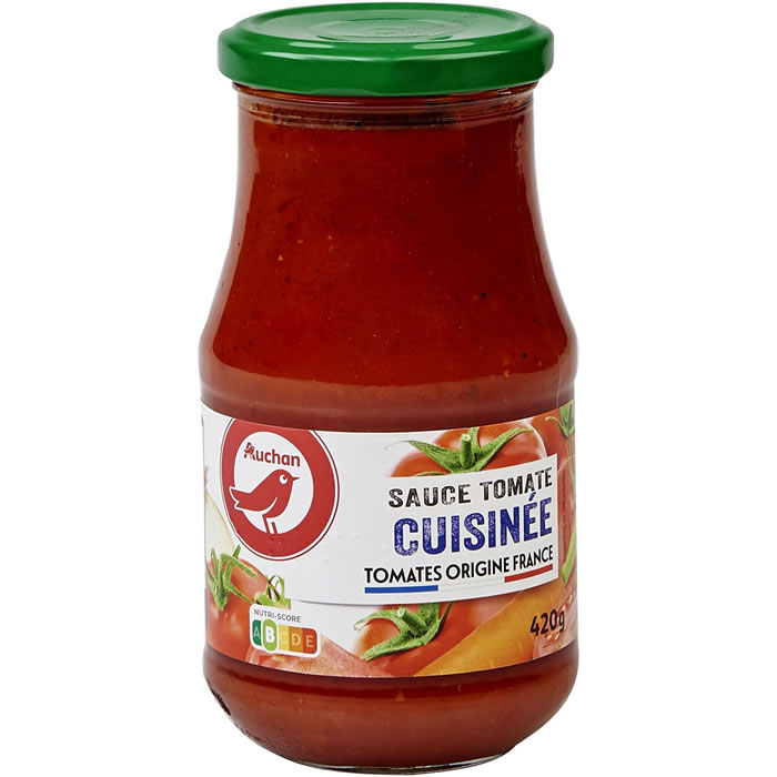AUCHAN Sauce tomate cuisinée