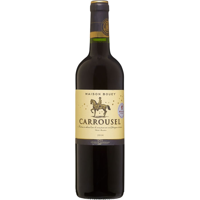 BLAYE COTES DE BORDEAUX - AOP Carrousel Vin rouge