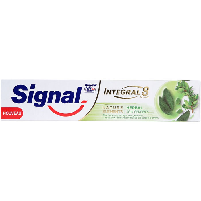 SIGNAL Intégral 8 Dentifrice soin gencives aux herbes