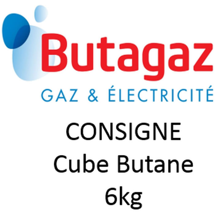BUTAGAZ Consigne de gaz Butane cube 6kg