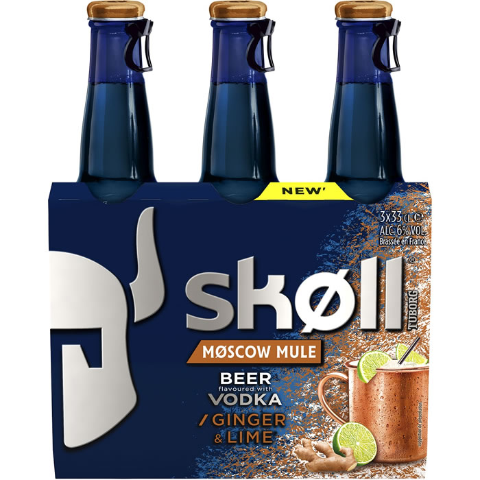 SKOLL Tuborg Bière aromatisée Moscow Mule