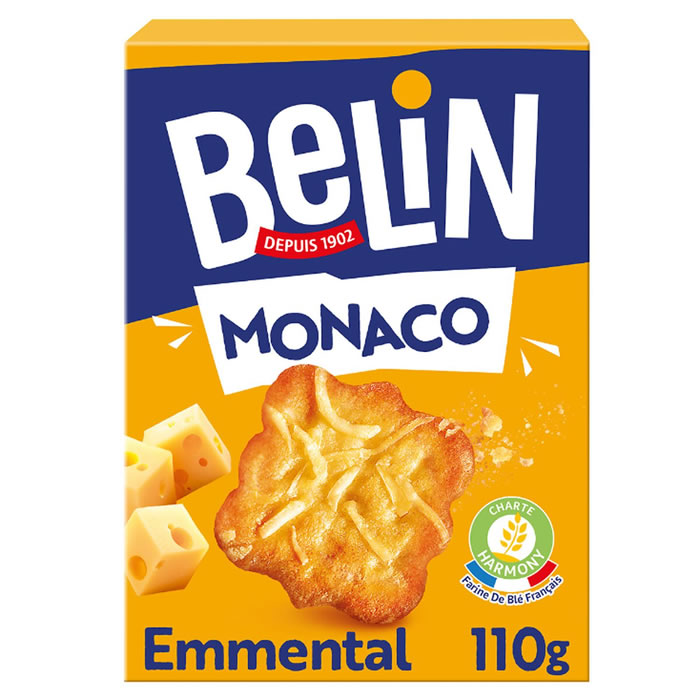 BELIN Monaco Crackers goût emmental