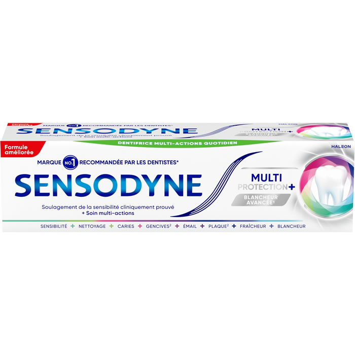 SENSODYNE Dentifrice protection blancheur à la menthe