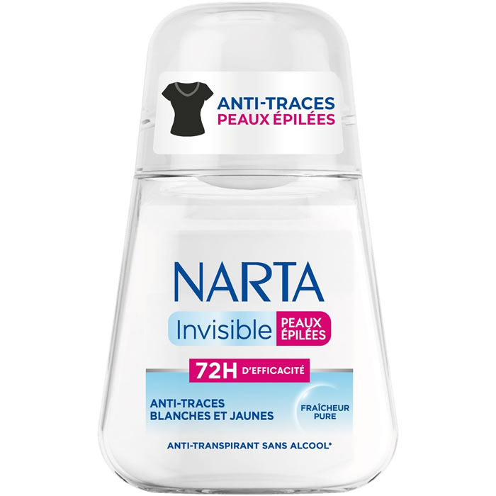 NARTA Invisible Déodorant bille anti-traces et anti-transpirant 72h