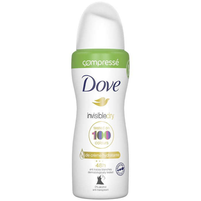 DOVE Invisible Dry Déodorant spray compressé anti-transpirant 48h