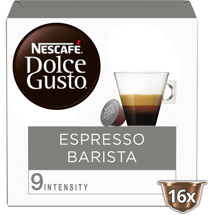 NESCAFE : Dolce Gusto - Capsules de café espresso barista N°9 - chronodrive